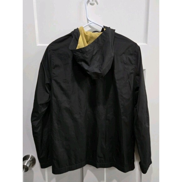 Volcom Full Zip Hooded Black Windbreaker Boys Size XL - Picture 2 of 3